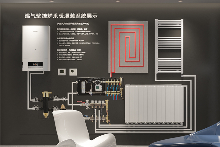 用燃氣壁掛爐采暖還用鋪地暖嗎？